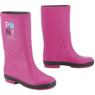 EQUI KIDS Pony Love Synthetische Stiefel fuchsia mit Motiv 28