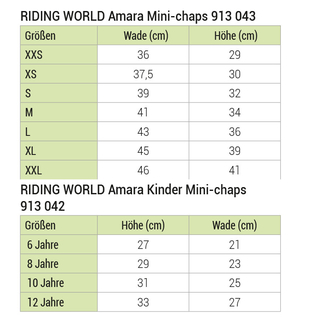 EKKIA RIDING WORLD Amara Mini-Chaps Kinder Farbe schwarz