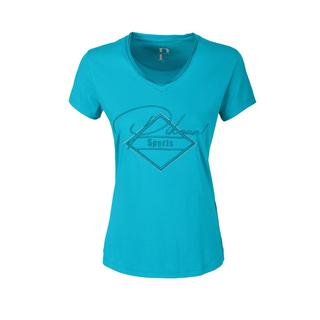 Pikeur YVA Rundhals-Shirt caribbian sea (350) 38