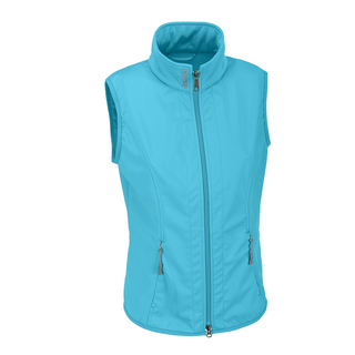 Pikeur INKA Softshell-Weste Damenweste caribbian sea 40