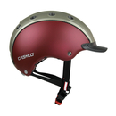 Casco Choice Turnier Reithelm dunkelrot-olive matt Gre...