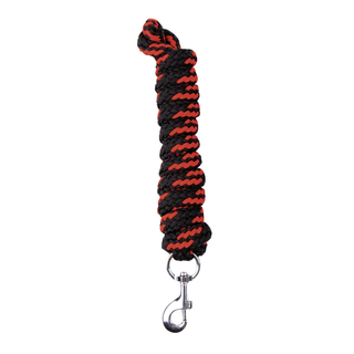 USG Fhrstrick Ponylove mit Karabiner 2-farbig Farbe schwarz/rot