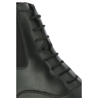 NORTON Lacets Lederstiefeletten mit Schnrung und Reverschluss schwarz 32