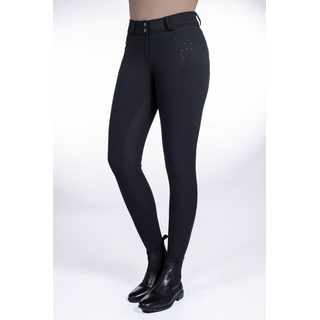 HKM Savona Style Reithose Silikon Vollbesatz schwarz 36