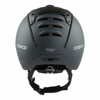 Casco Mistrall 2 Edition grau-schwarz Struktur Limited Edition Reithelm