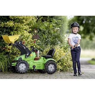 USG LILLY Kinderreithose Top-Grip Kniebesatz marine/silberfarben L (122/128) - ca. 4-5 Jahre