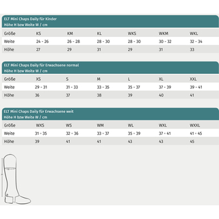 Waldhausen Daily Silikon Mini-Chaps fr Kinder